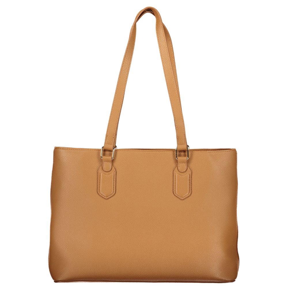 Brown Polyethylene Handbag