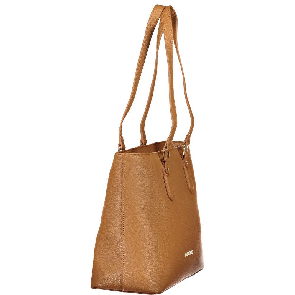 Brown Polyethylene Handbag