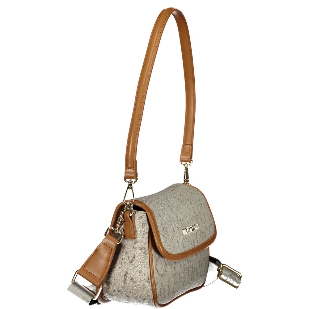 Beige Polyethylene Handbag