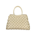Beige Polyethylene Handbag