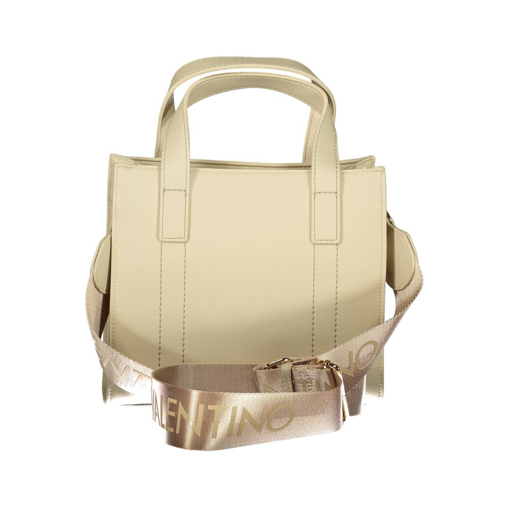 Beige Polyethylene Handbag