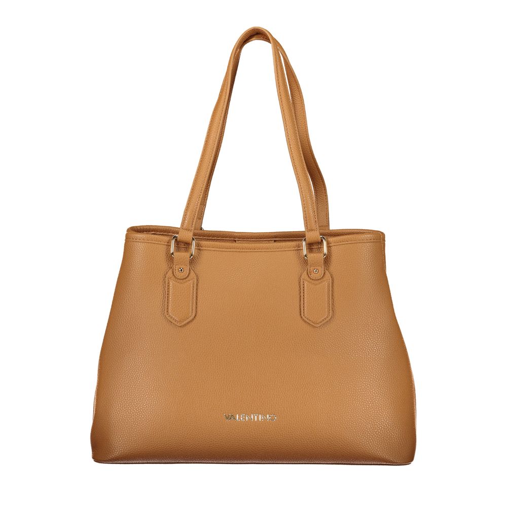 Brown Polyethylene Handbag