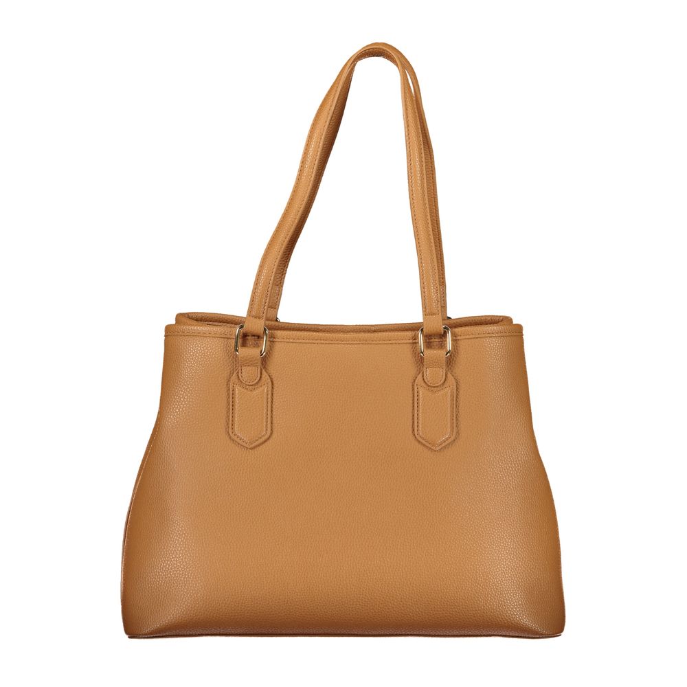 Brown Polyethylene Handbag