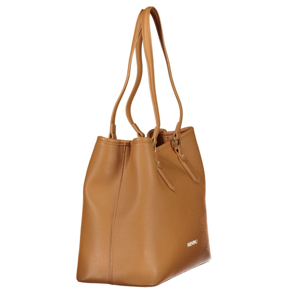 Brown Polyethylene Handbag