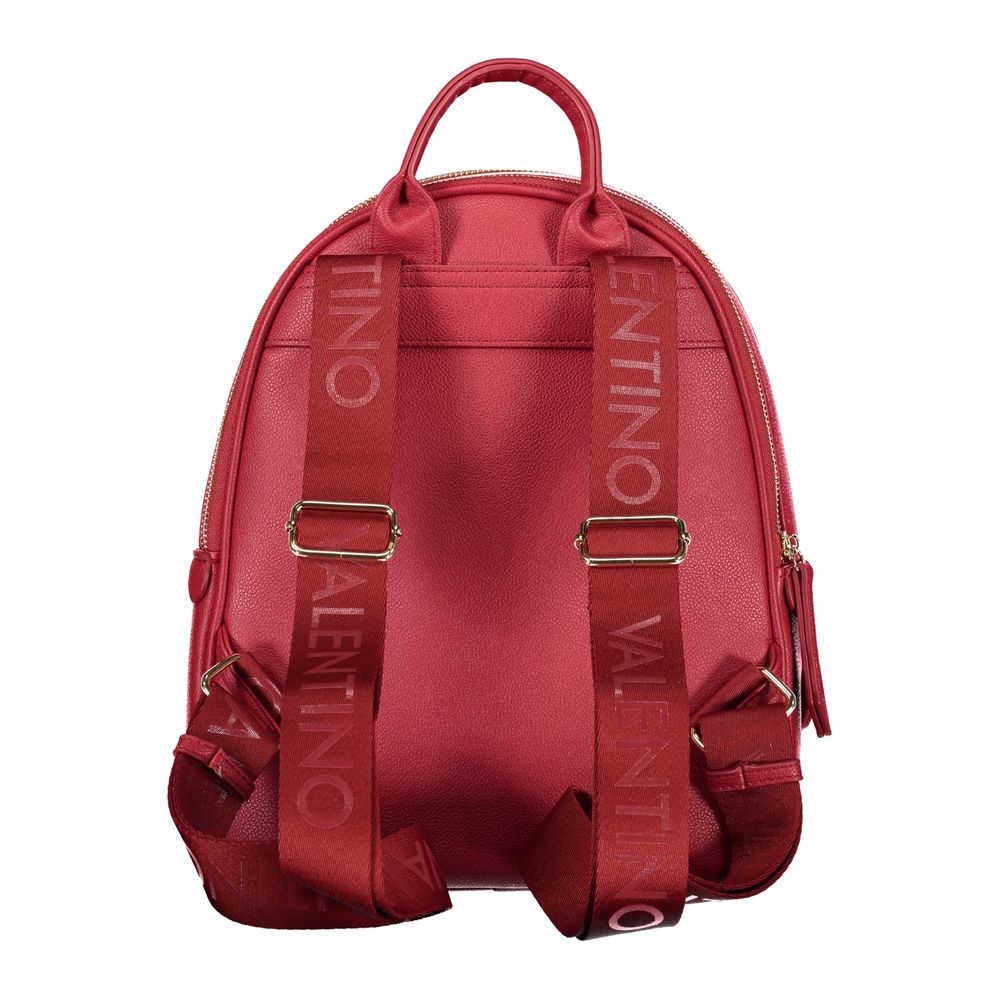 Red Polyethylene Backpack