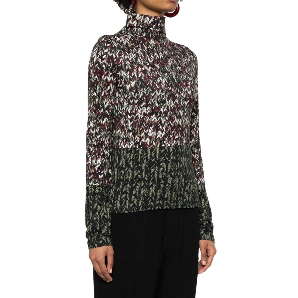 Bicolor Cotton T-Shirt