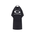 Black Cotton Casual Dress