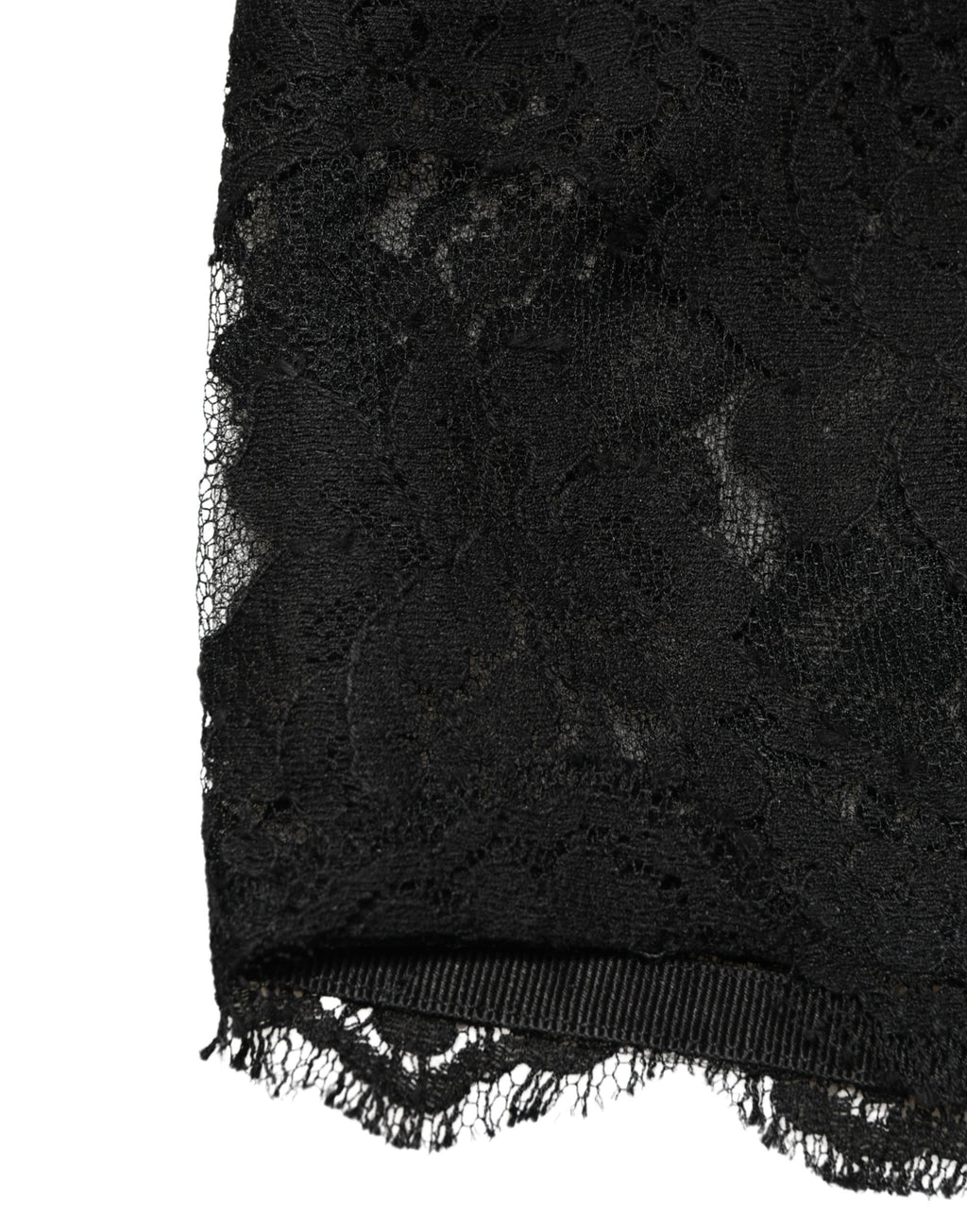 Black Lace Bandeau Bra Tube Top Underwear