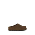 Brown Calf Leather Bos Taurus Clogs