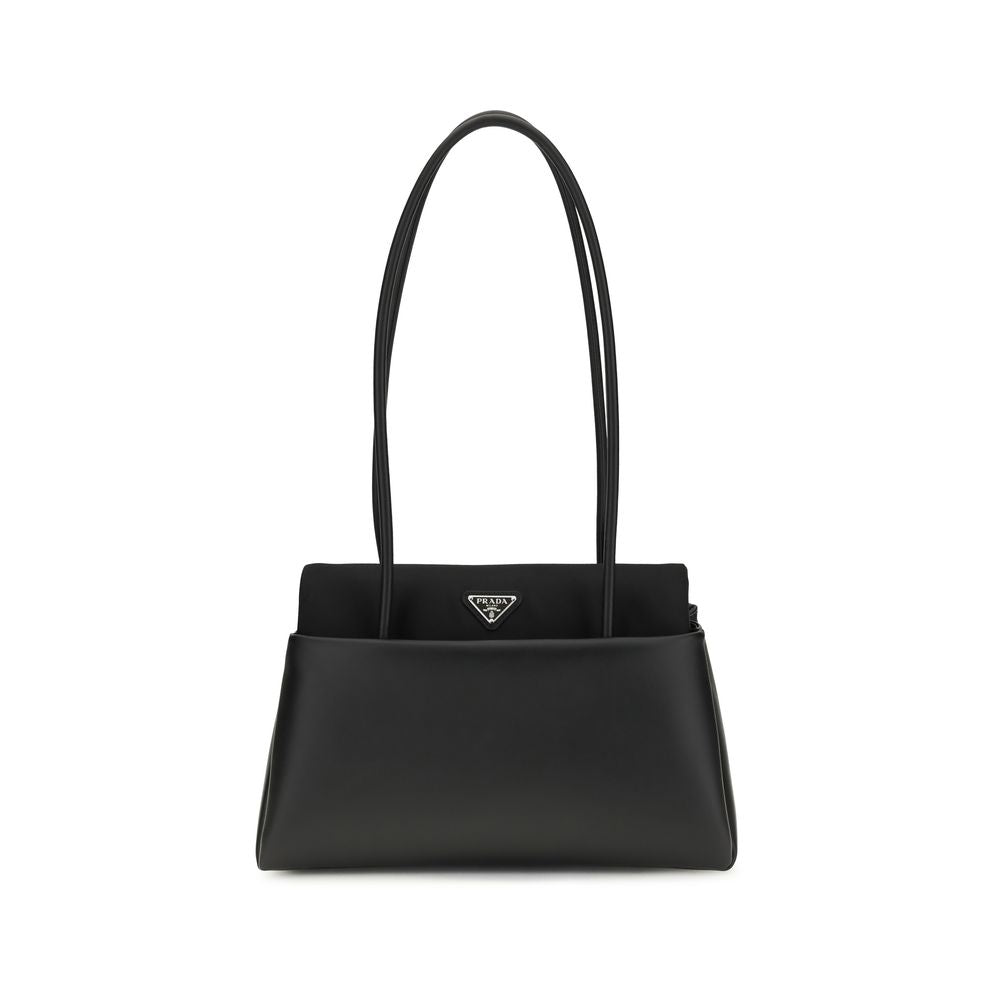 Black Calf Leather Bos Taurus Handbag