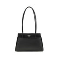 Black Calf Leather Bos Taurus Handbag