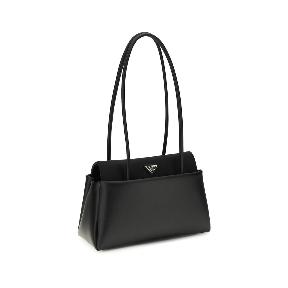 Black Calf Leather Bos Taurus Handbag