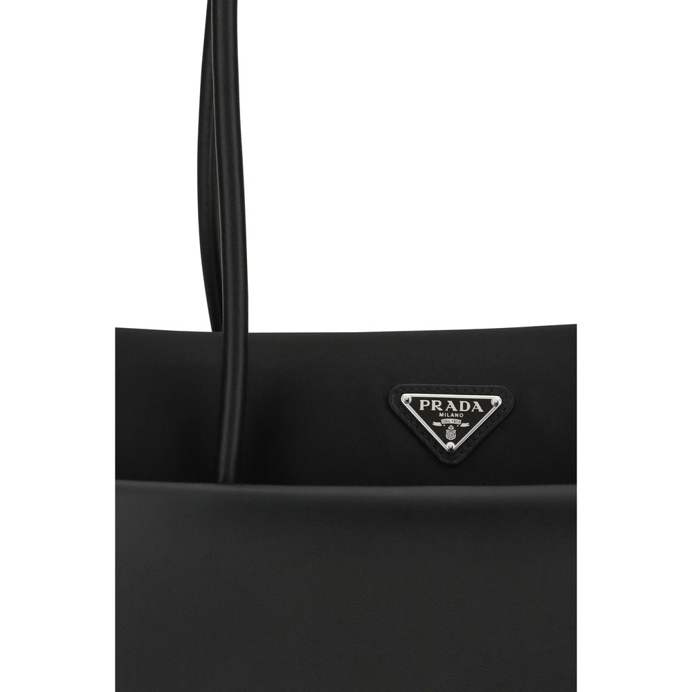 Black Calf Leather Bos Taurus Handbag