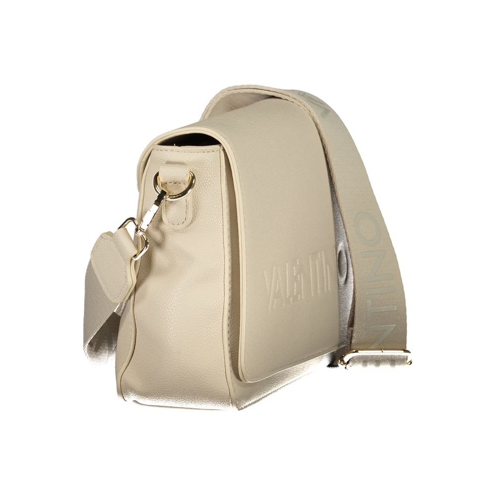 Beige Polyethylene Handbag