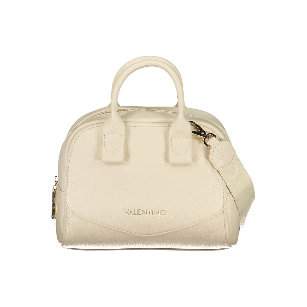 Beige Polyethylene Handbag