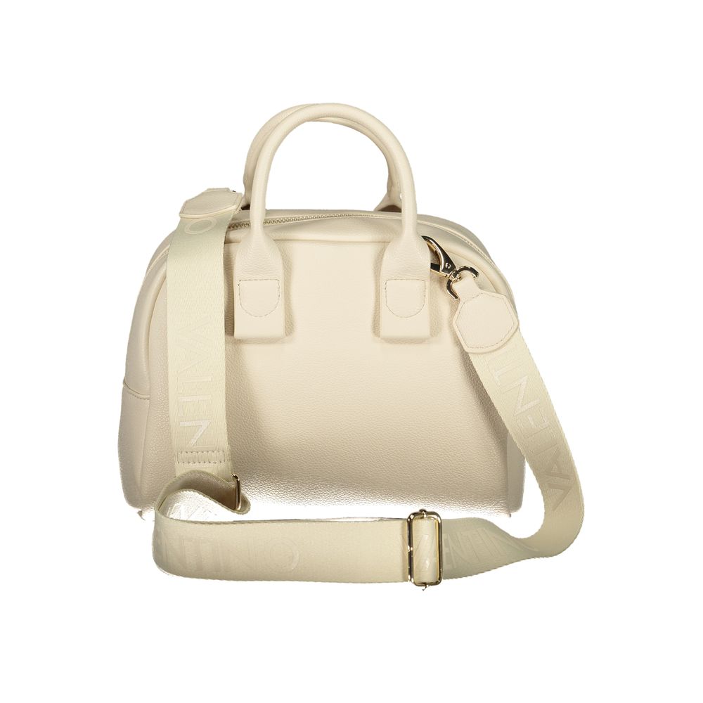 Beige Polyethylene Handbag
