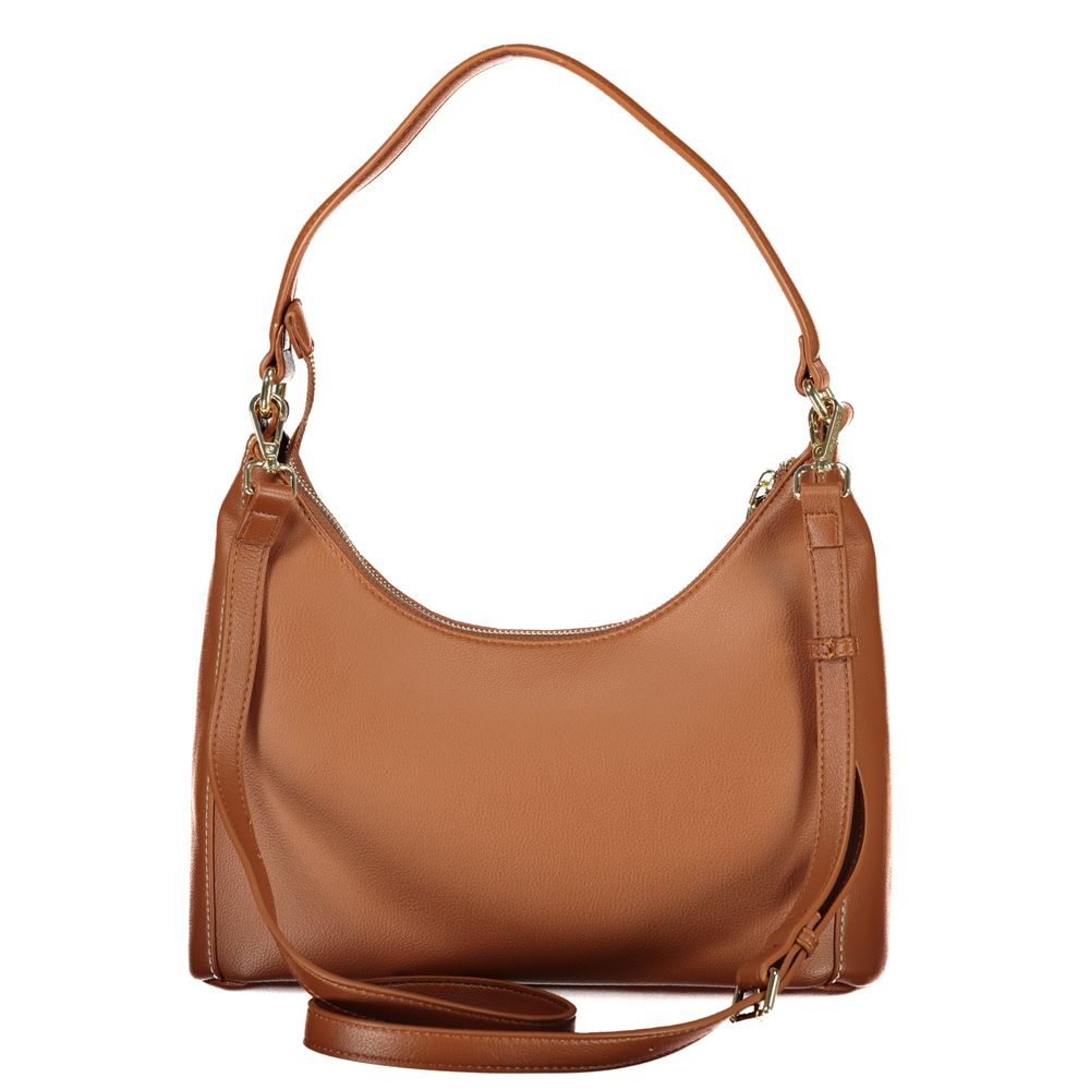 Brown Polyethylene Handbag