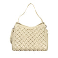 Beige Polyethylene Handbag