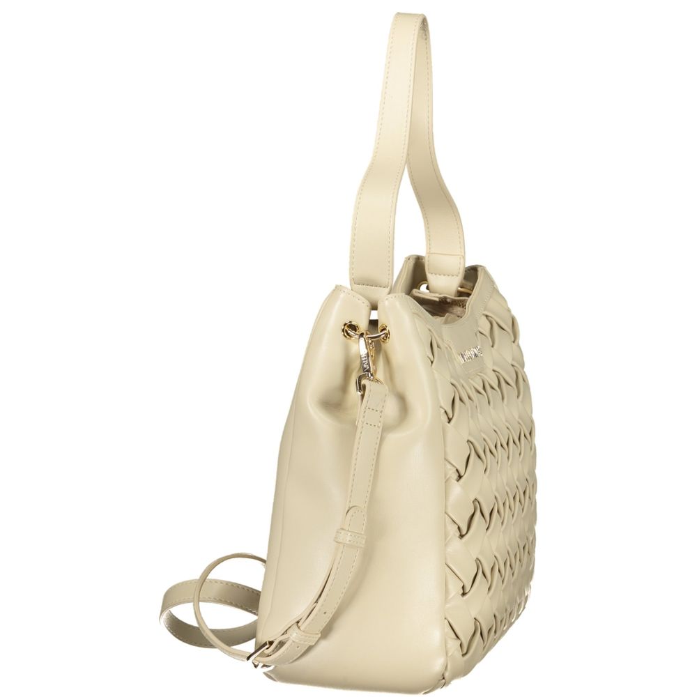 Beige Polyethylene Handbag