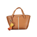 Brown Polyethylene Handbag