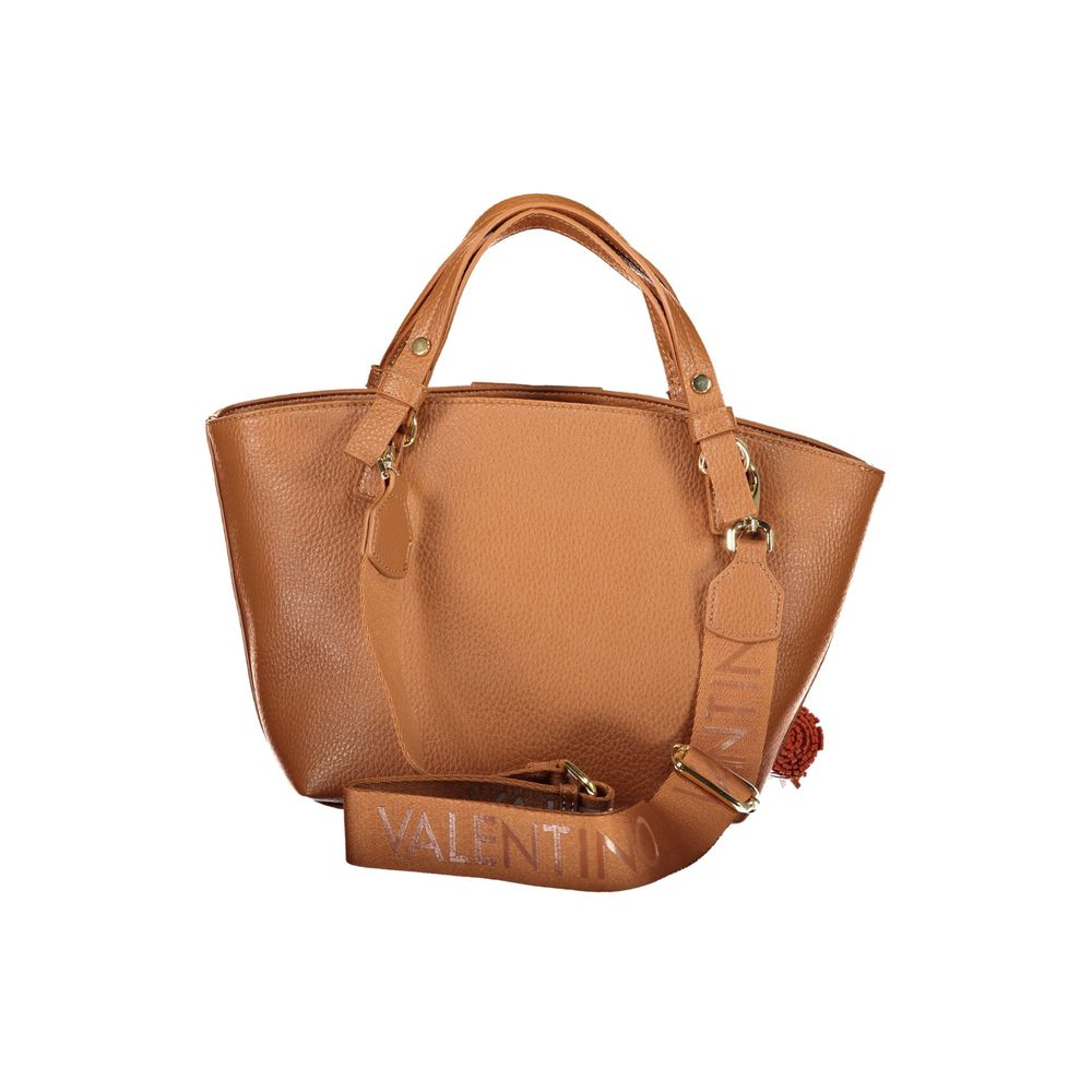 Brown Polyethylene Handbag