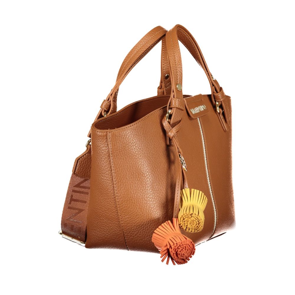 Brown Polyethylene Handbag