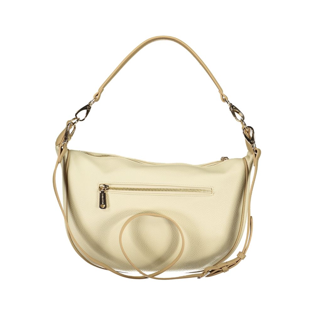 Beige Polyethylene Handbag