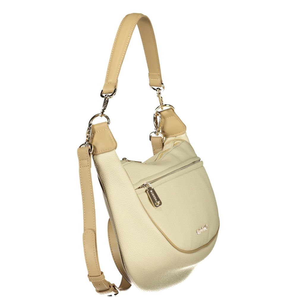 Beige Polyethylene Handbag