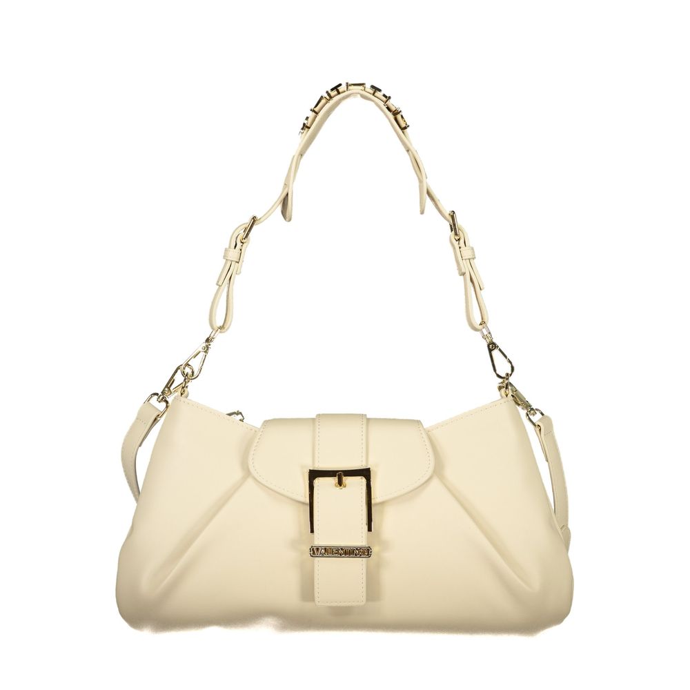Beige Polyethylene Handbag