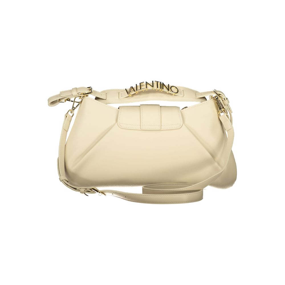 Beige Polyethylene Handbag