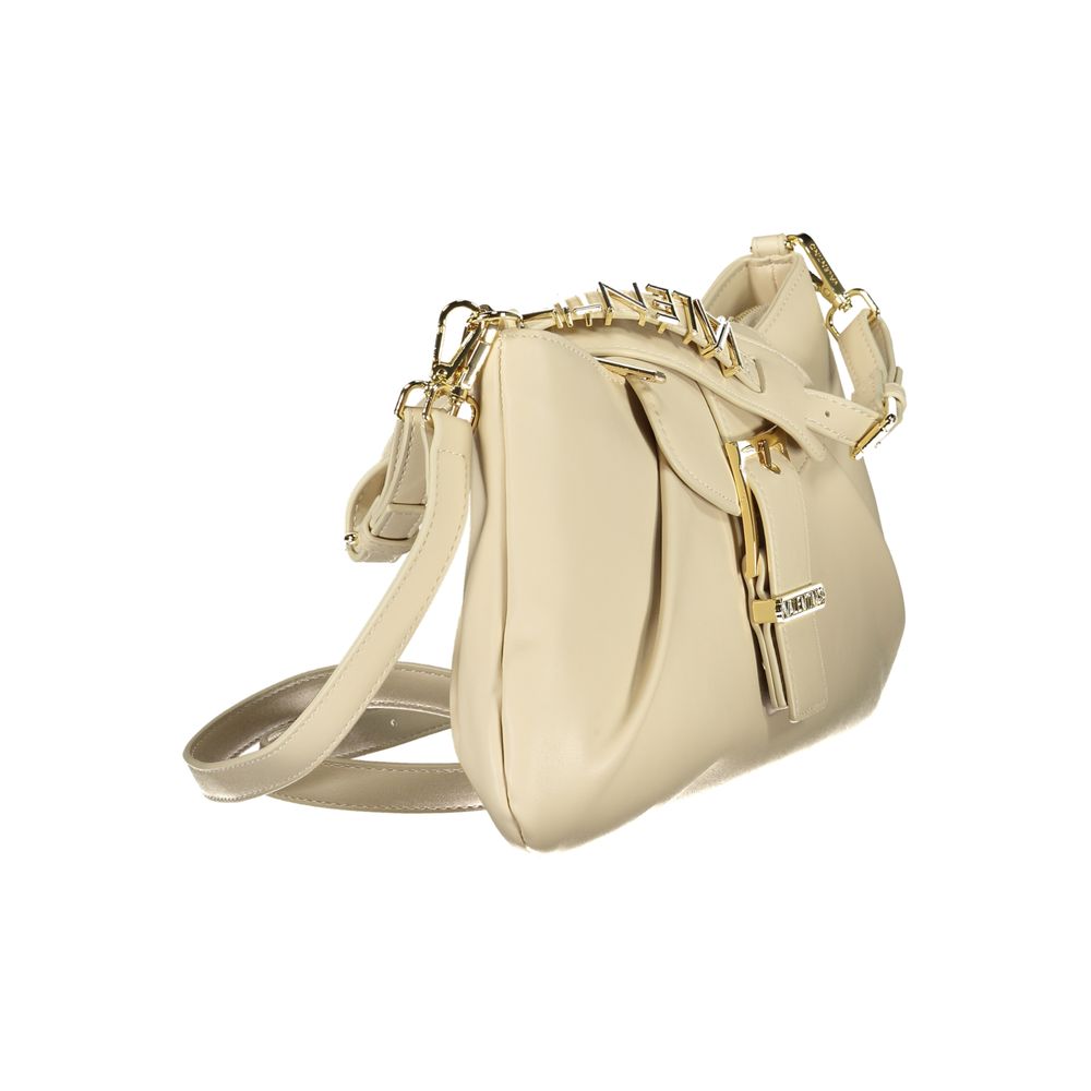 Beige Polyethylene Handbag