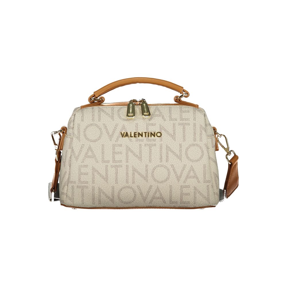 Beige Polyethylene Handbag