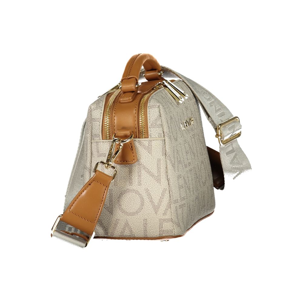 Beige Polyethylene Handbag