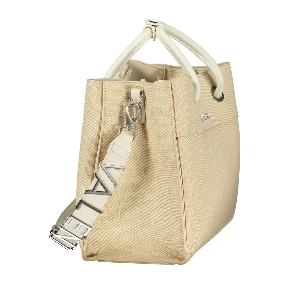 Beige Polyethylene Handbag