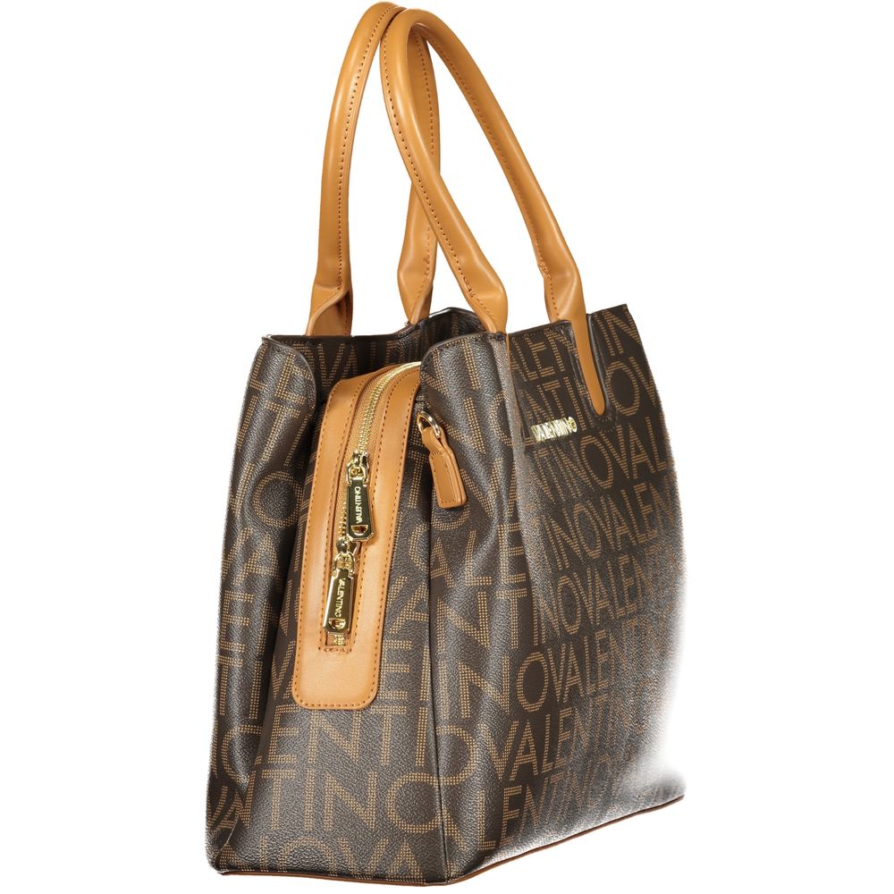 Brown Polyethylene Handbag