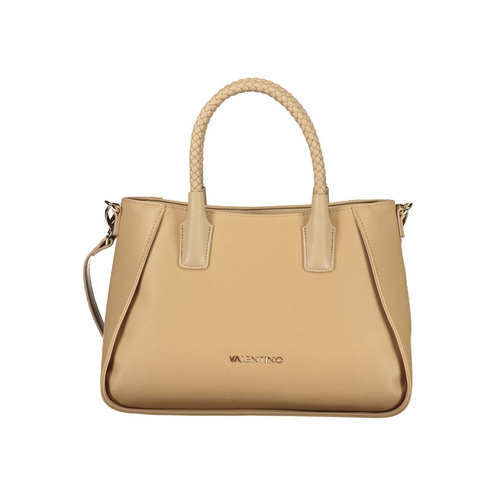 Beige Polyethylene Handbag