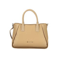 Beige Polyethylene Handbag