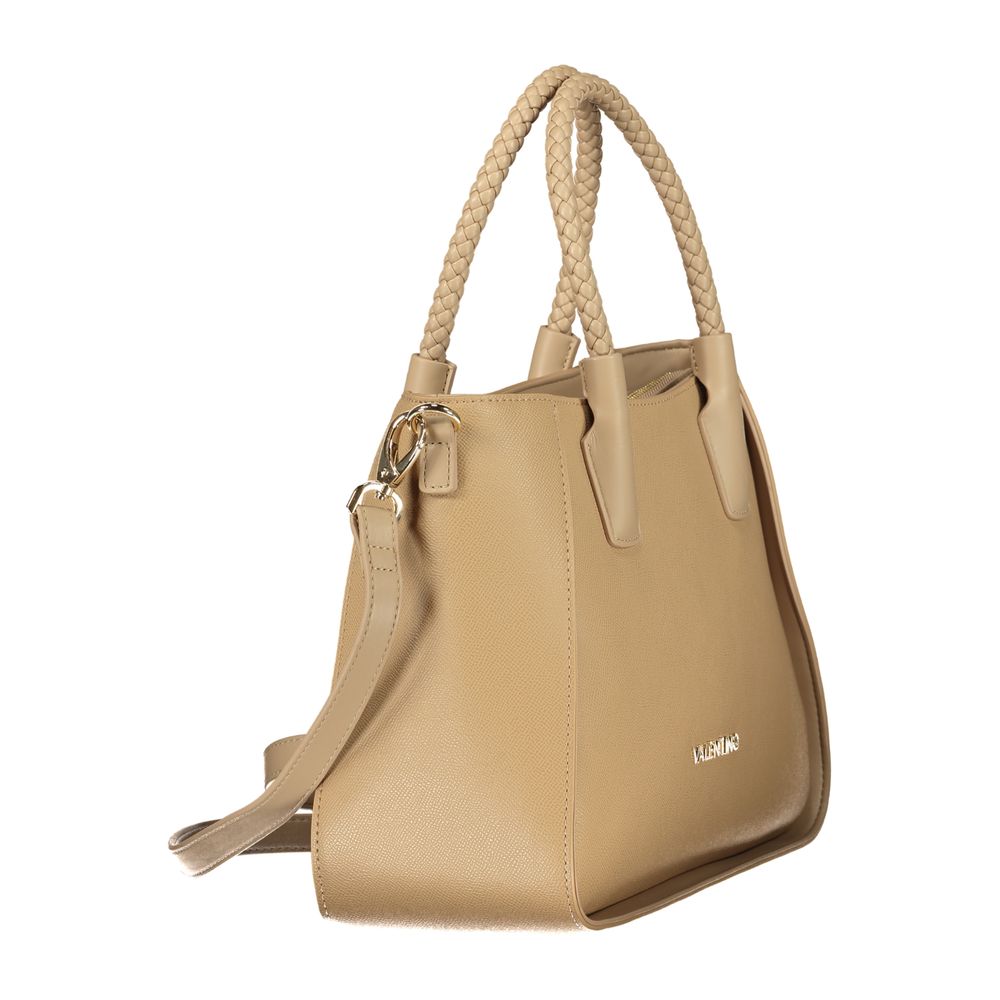 Beige Polyethylene Handbag