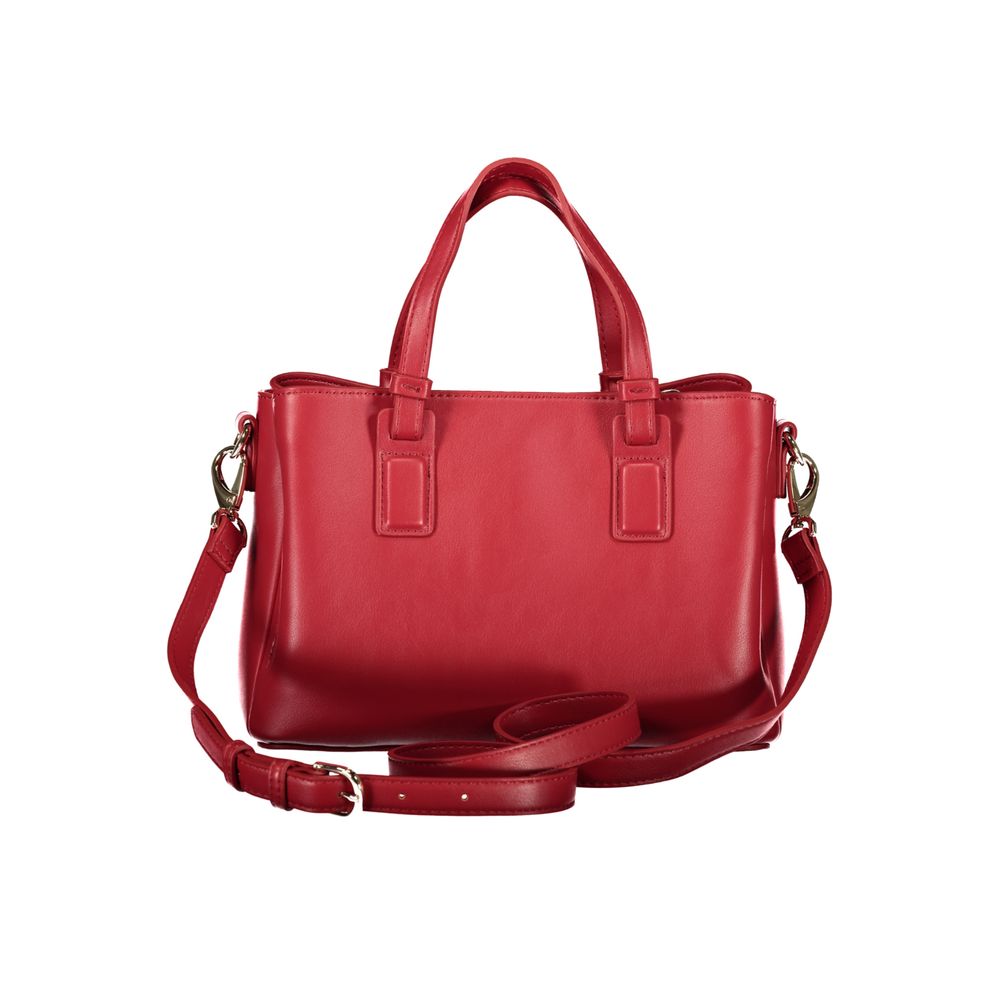 Red Polyethylene Handbag