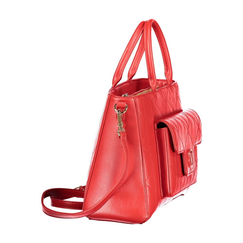 Red Polyethylene Handbag