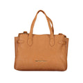 Brown Polyethylene Handbag