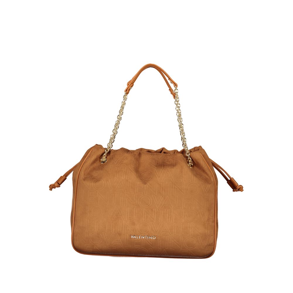 Brown Polyethylene Handbag