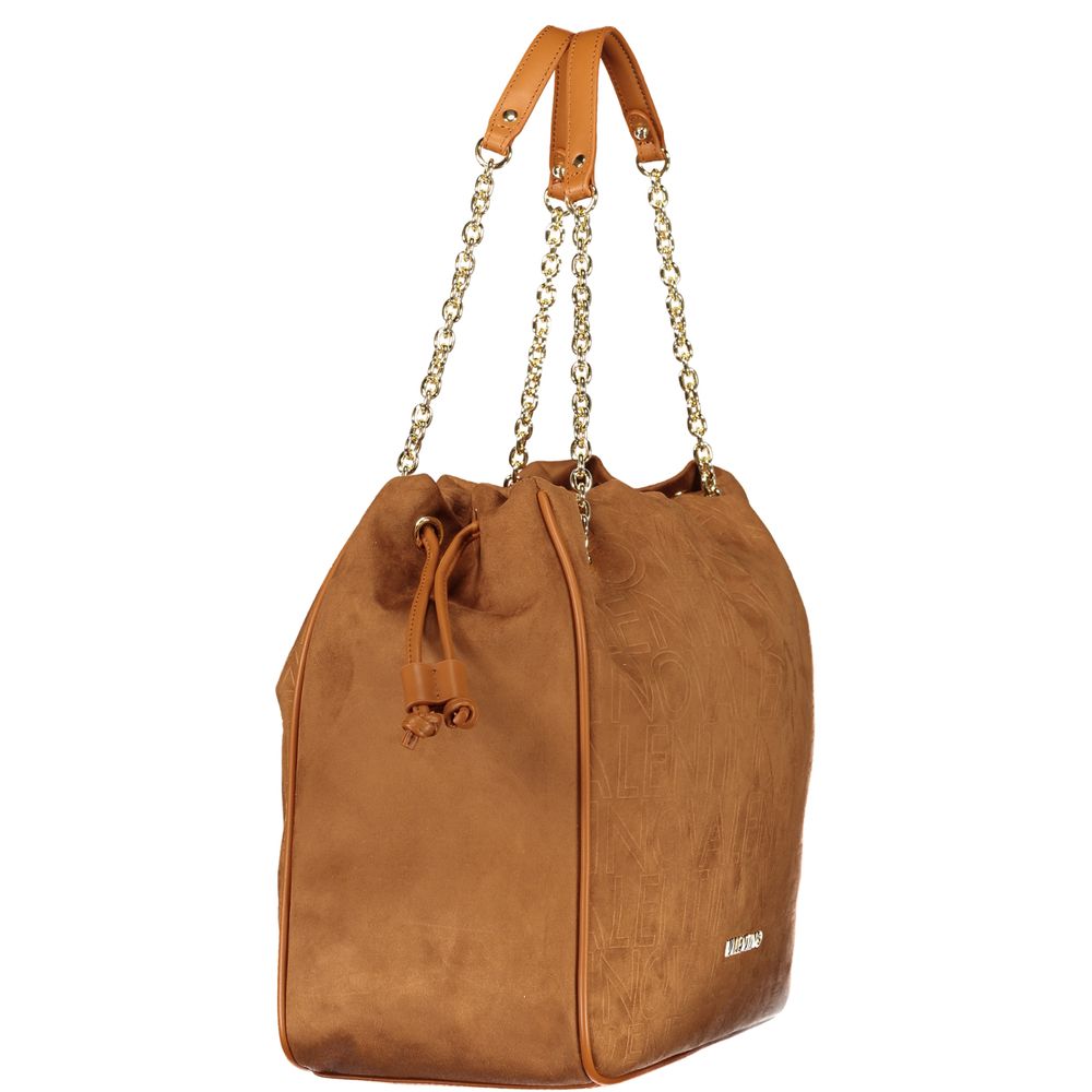 Brown Polyethylene Handbag