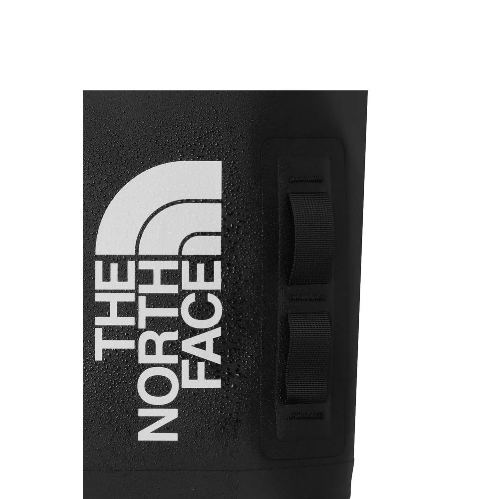 Black And White Polyester Handbag