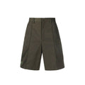 Bicolor Polyester Bermuda Shorts
