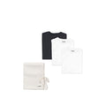 White Cotton Long Sleeve T-Shirt