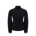 Black Polyamide Sweatshirt