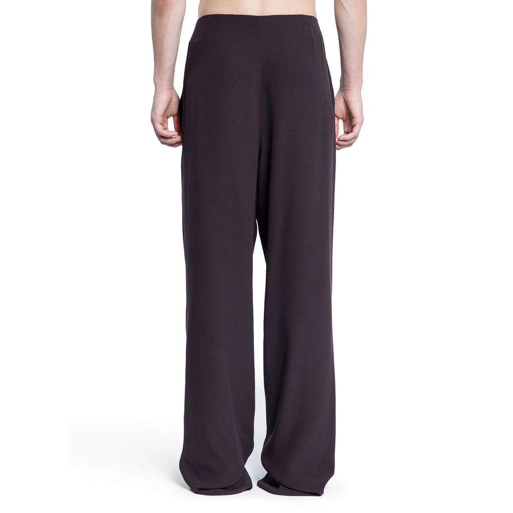 Brown Silk Dress Pants