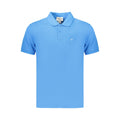 Azure Cotton Men's Polo Shirt