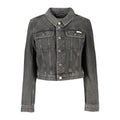 Black Cotton Women's Jacket